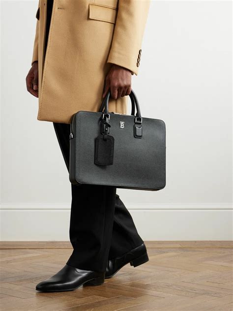 burberry fullgrain leather breifcase|ainsworth briefcase burberry.